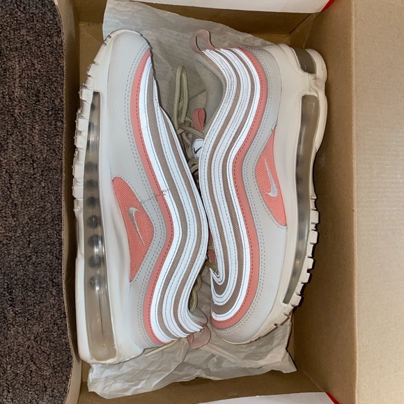 womens air max 97 bleached coral